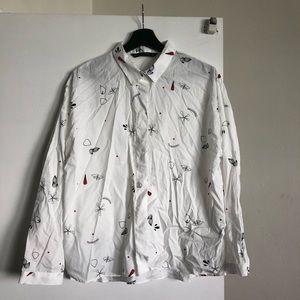 Zara Basic Button Down shirt